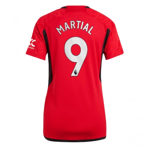 Manchester United Anthony Martial #9 Domaci Dres za Ženska 2023-24 Kratak Rukav